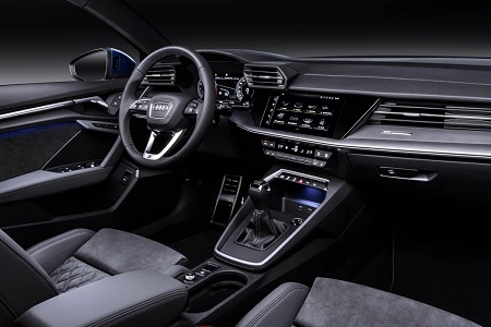 Audi A3 Sportback vue intérieure
