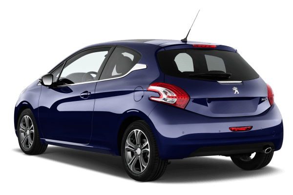 Peugeot 208 profil arrière